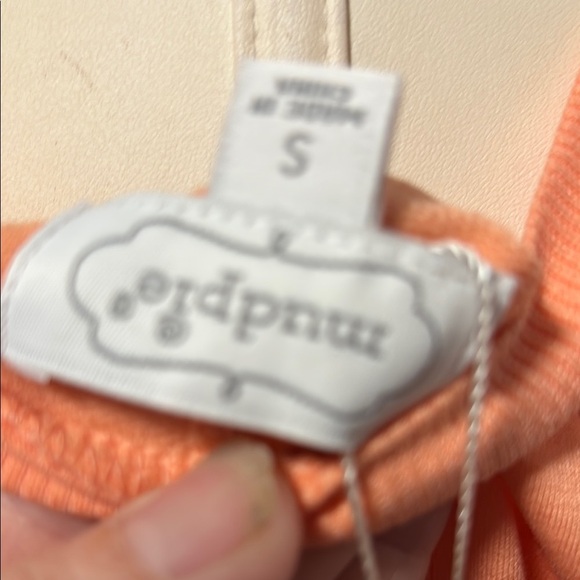 Mud Pie Coral Sleeveless Tank Top - Picture 6 of 13